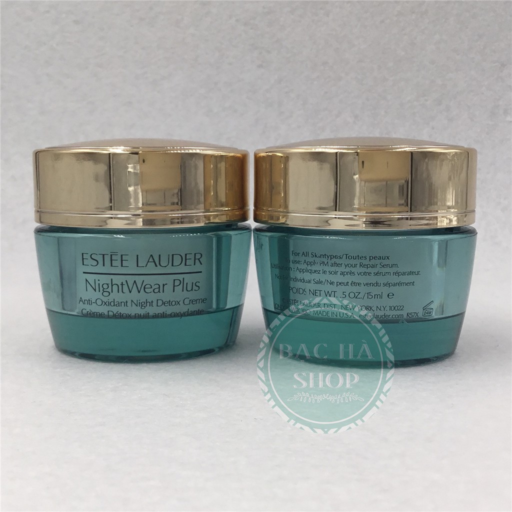 Estee Lauder Kem Se Chân Lông Đêm Nightwear Plus 15ml