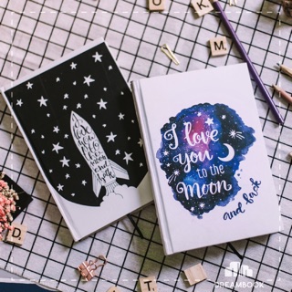 SỔ TAY DREAMBOOK: I Love You To The Moon (Trơn/Dot/Dòng Kẻ)