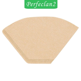 [Perfeclan2] Cà phê giấy tự nhiên, hình quạt 100 Count