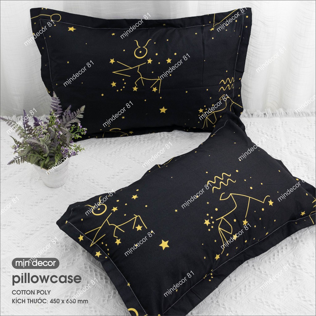 Vỏ gối nằm cotton 3D mềm mại, áo gối nằm cotton poly nhiều họa tiết | BigBuy360 - bigbuy360.vn