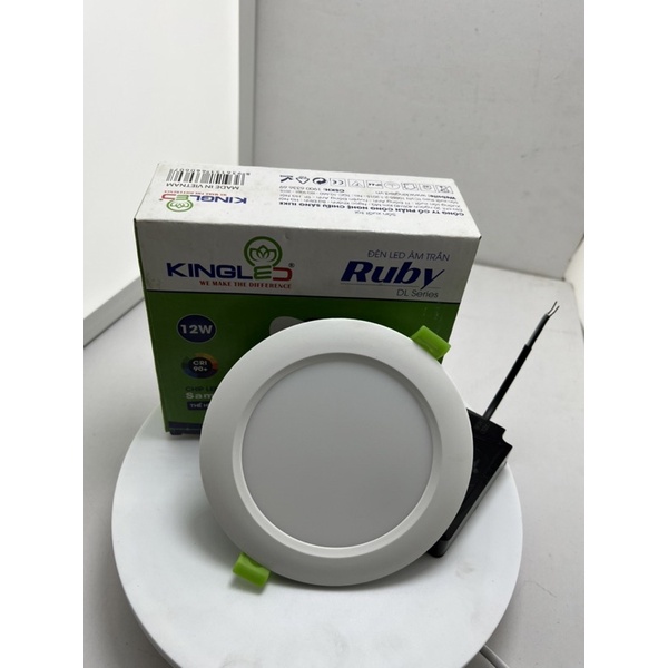 Đèn led âm trần 8W D90,Kingled RUBY DL Series, Công suất 6w 8w 12w.