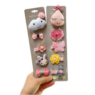 Set 5 Kẹp Tóc Đáng Yêu Cho Bé Gái