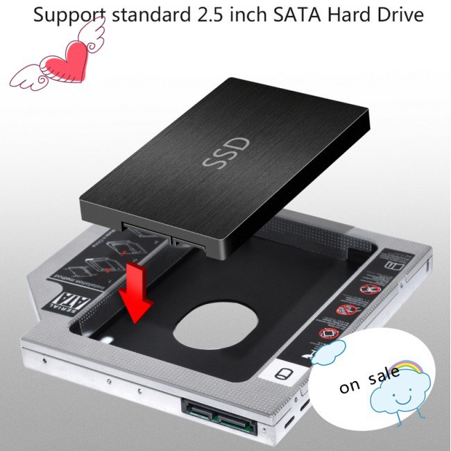 Khung Ổ Cứng Ssd Sata3.0 Cho Notebook | BigBuy360 - bigbuy360.vn