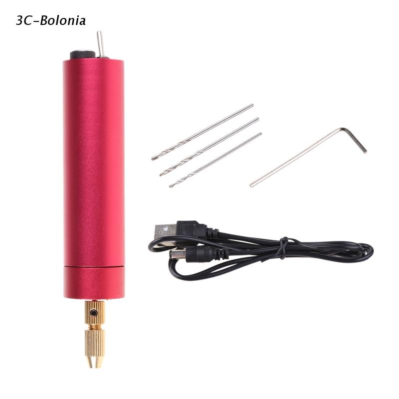 Bộ Mũi Khoan Xoắn Ốc Cầm Tay DIY Bằng Nhôm Tiện Dụng