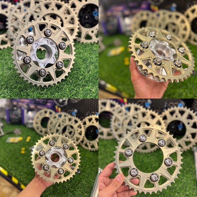 Cùi dĩa nhôm tiện khắc CNC mọi dòng xe