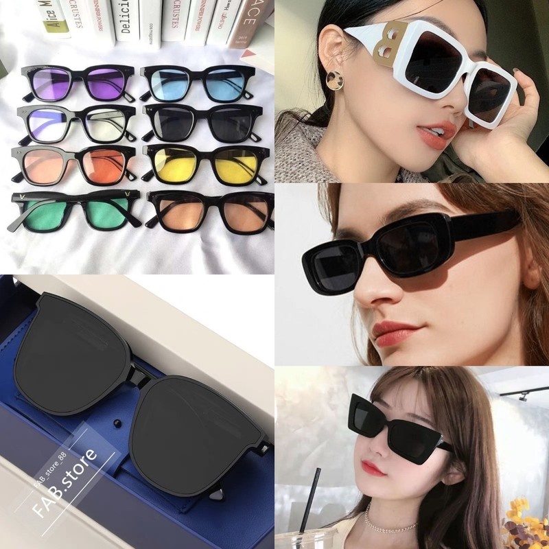 Kính Mát Chống Tia UV Màu Thời Trang Cho Nam Nữ