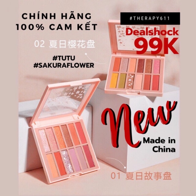..::✨Bảng Màu Mắt New Tutu SakuraFlower✨::..