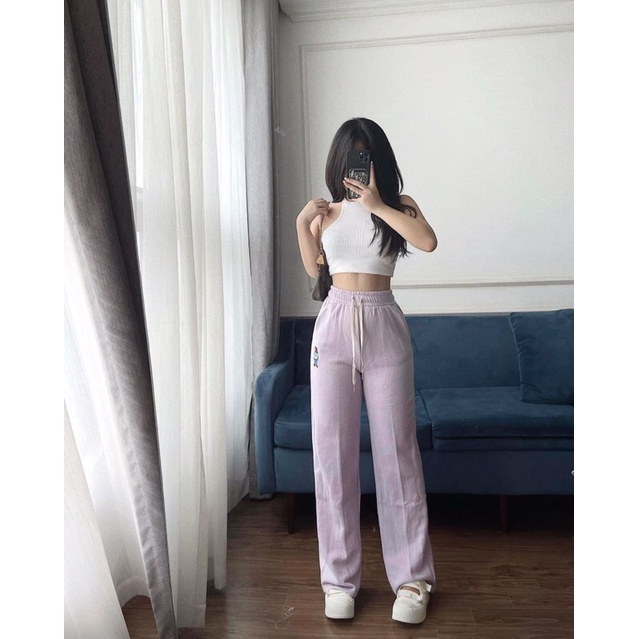 SET 2 QUẦN NỈ SUÔNG WHO AU 2 MÀU