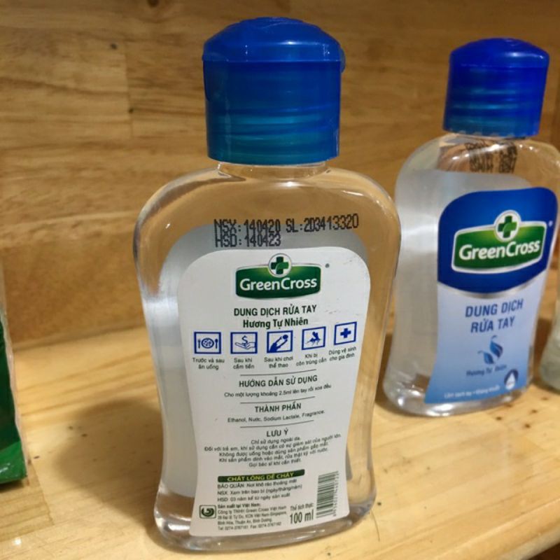 Nước Rữa Tay Khô GREEN CROSS 100ml Hương Trà Xanh | BigBuy360 - bigbuy360.vn
