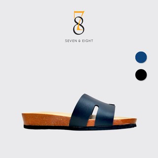 Dép Nữ Siêu Nhẹ Đế Bệt Quai Ngang Seven & Eight 3cm - D0008