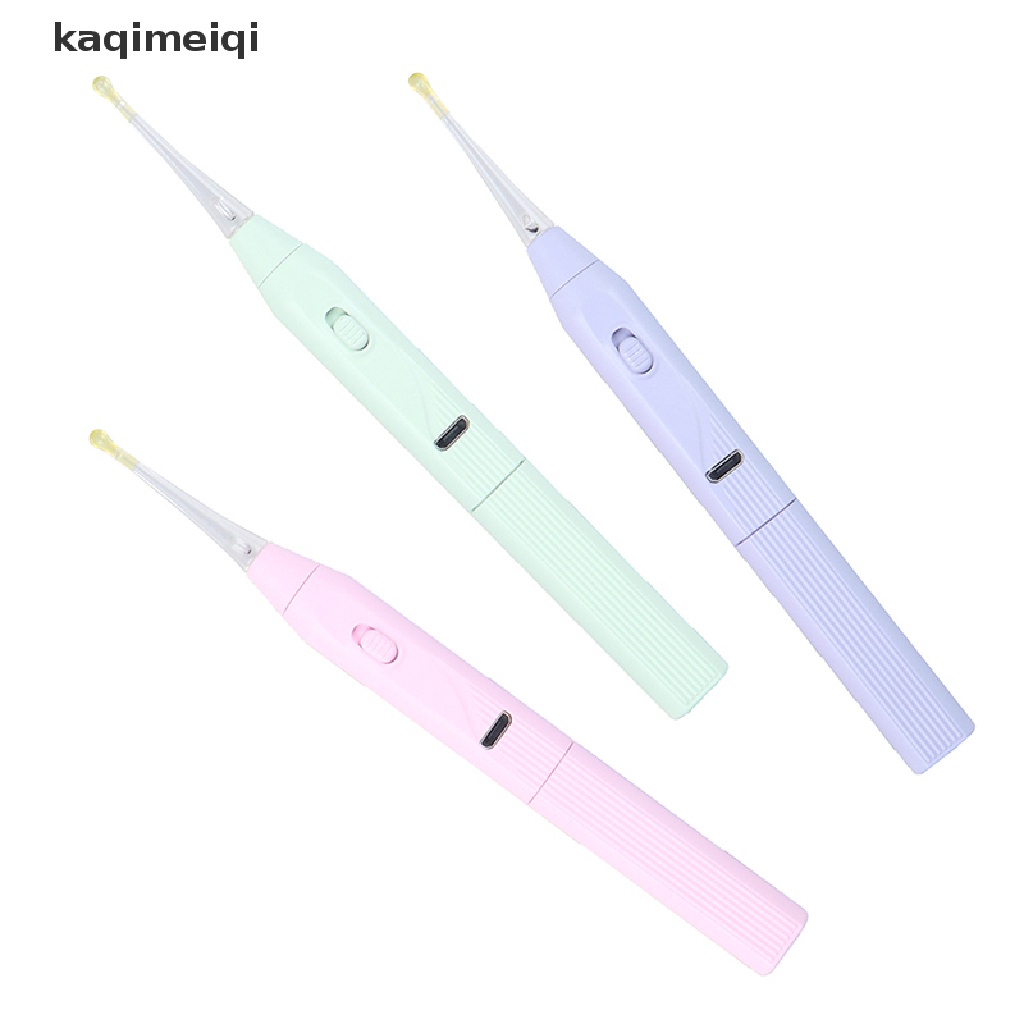 [KAQ] USB Ear Cleaning Tool Ear Picker With Light Wax Removal Set Baby Kids Cleaner GJL