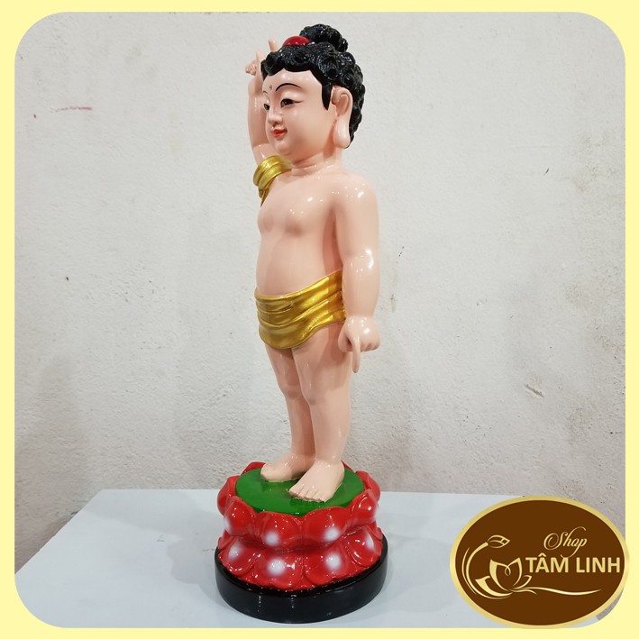 Tượng Đức Phật Đản Sanh cao 38cm