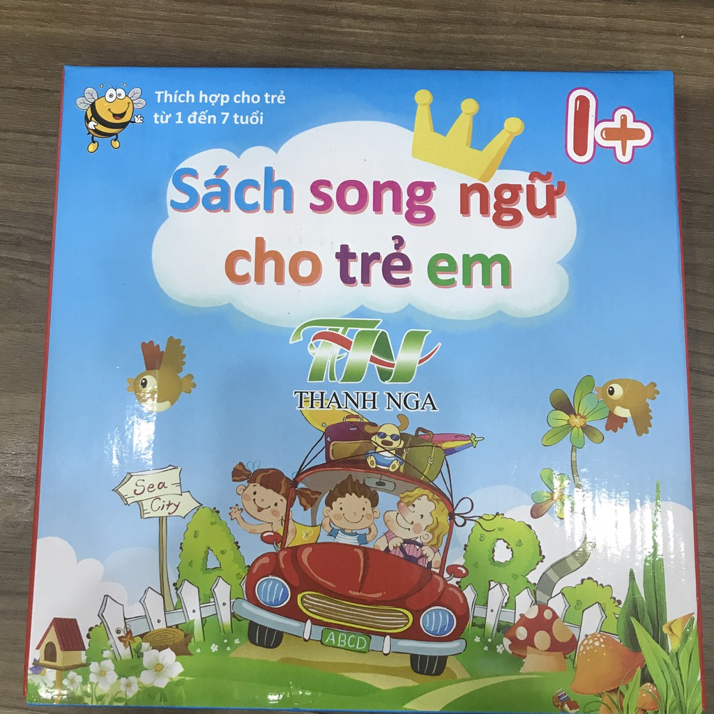 [Phiên Bản Mới nhất] Sách Nói Điện Tử Song Ngữ Anh- Việt Giúp Trẻ Học Tốt Tiếng Anh