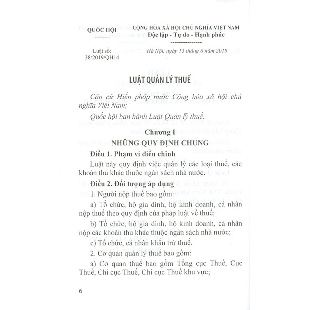Sách - Luật Quản Lý Thuế | BigBuy360 - bigbuy360.vn