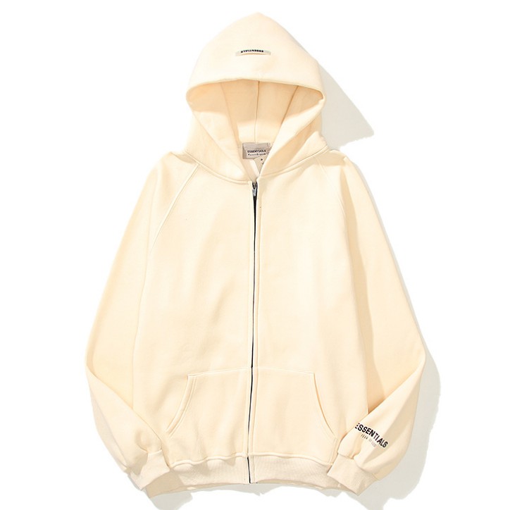 Hàng Mới Về Essentials FOG FEAR OF GOD Dây Kéo Nam Nữ Người Yêu Áo Len