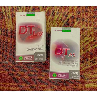 Combo Bảo Vệ Toàn Diện - DTLv & DTAs - Giải độc gan và chống siêu vi lây qua đường hô hấp