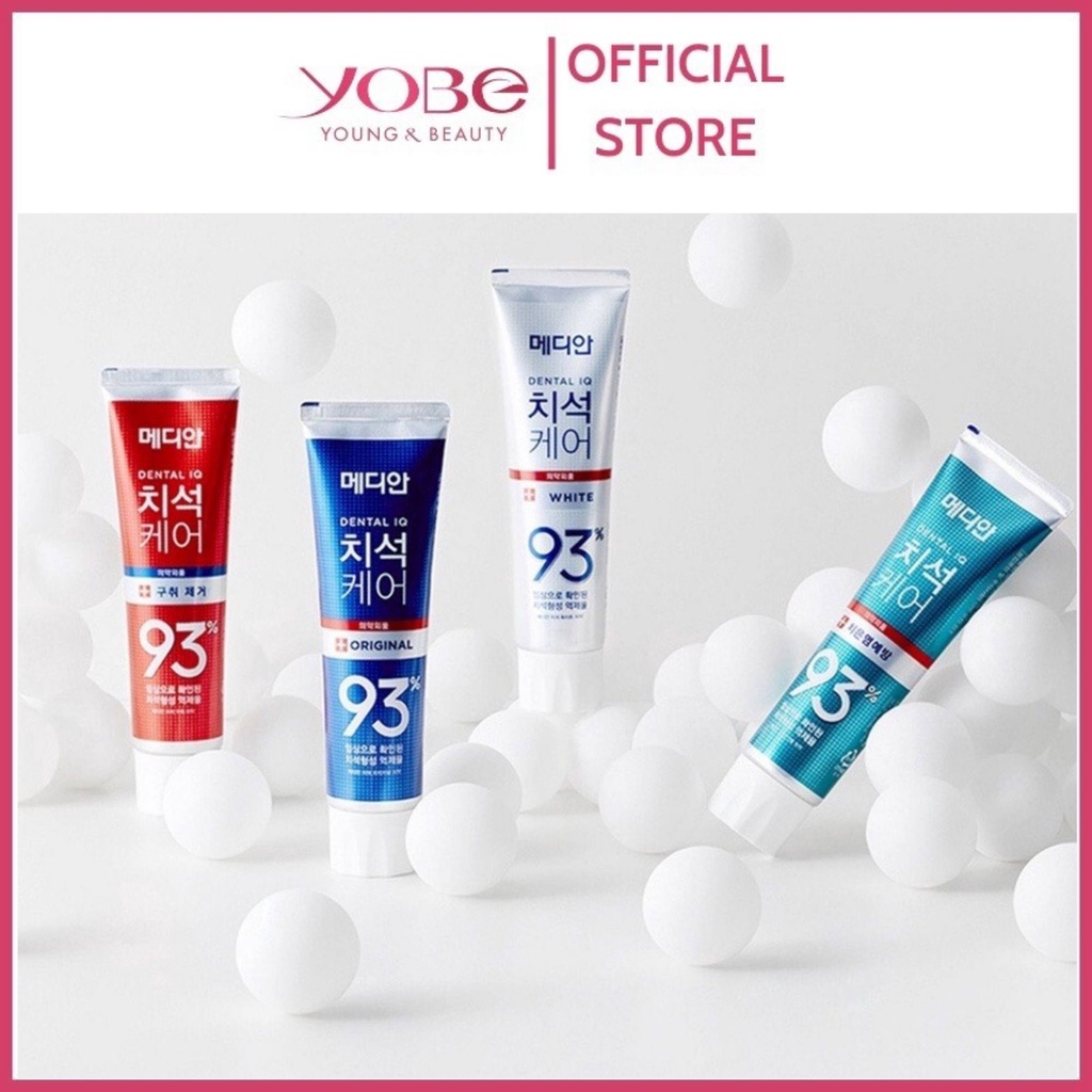 Kem đánh răng MEDIAN Dental IQ 120g trắng răng thơm miệng