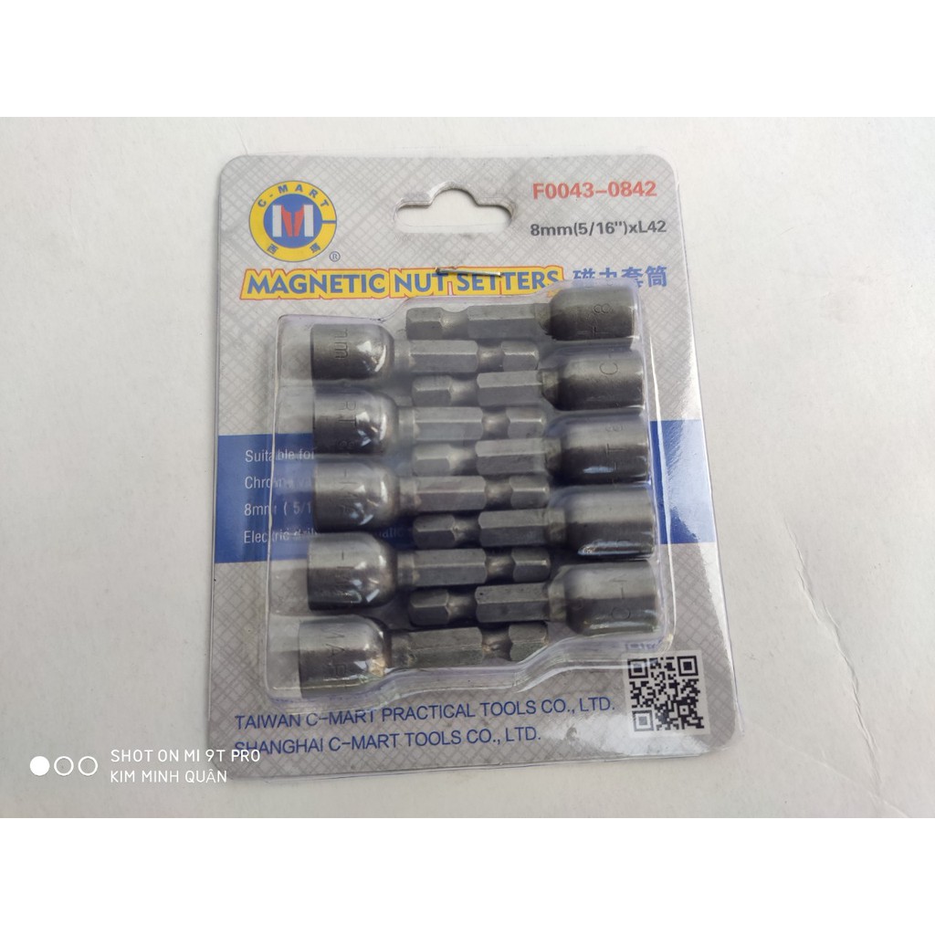 VĨ 10 ĐẦU BẮN TÔN 8MM CMART NAM CHÂM MẠNH