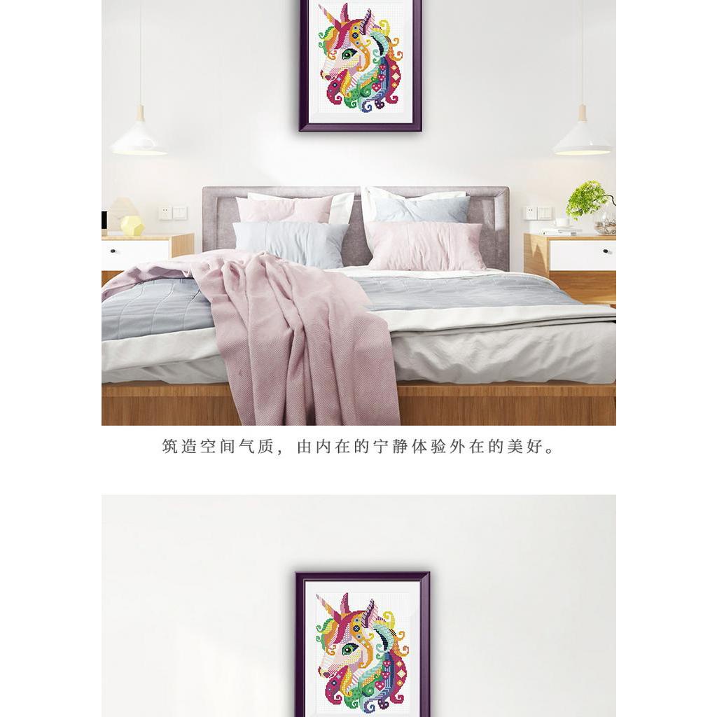 【PM】Dễ thương kỳ lân DIY bộ tranh kim cương DIY
