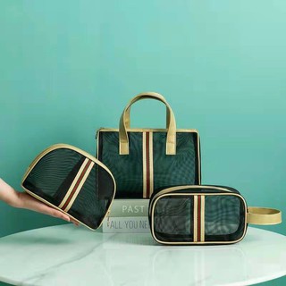 Set 3 túi đựng mỹ phẩm,túi du lịch tiện ích,sang chảnh mẫu mới nhất