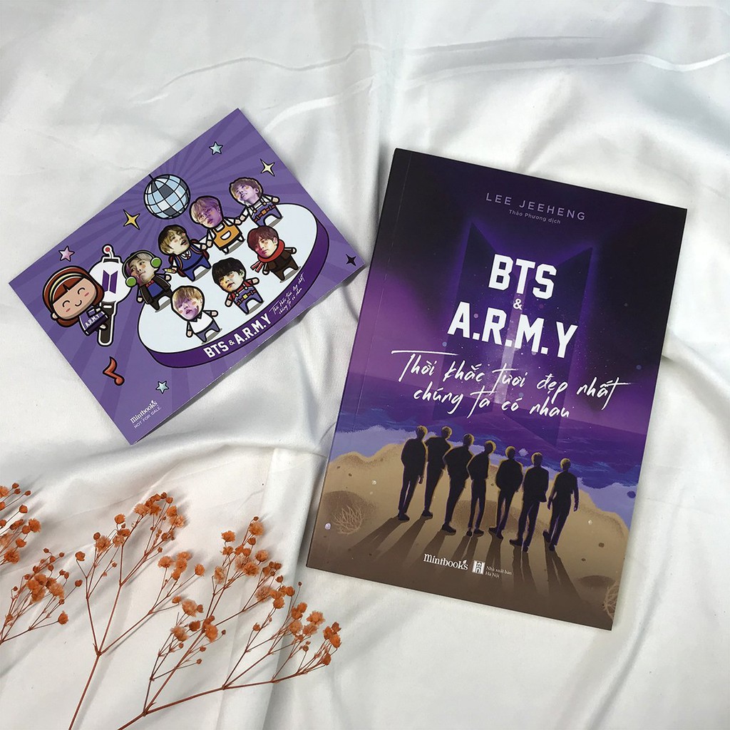 Sách - BTS Và A.R.M.Y - Thời Khắc Tươi Đẹp Nhất Chúng Ta Có Nhau (Kèm Postcard)