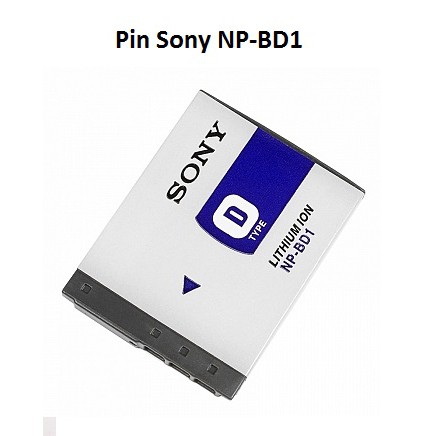 Pin Sony NP-BD1 cho máy ảnh Sony CyberShot DSC-T77 T90 T900 TX1 G3