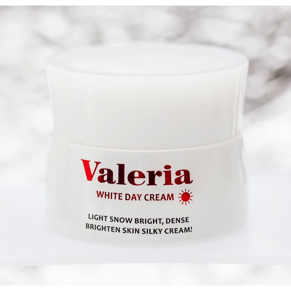 Kem dưỡng ẩm làm trắng ban ngày Valeria(30gr)