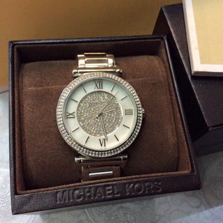 Đồng Hồ Nữ Michael Kors Catlin Silver MK3355