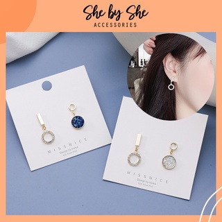 Bông tai đính đá nhỏ xinh (6 Ảnh thật ở cuối) - K4