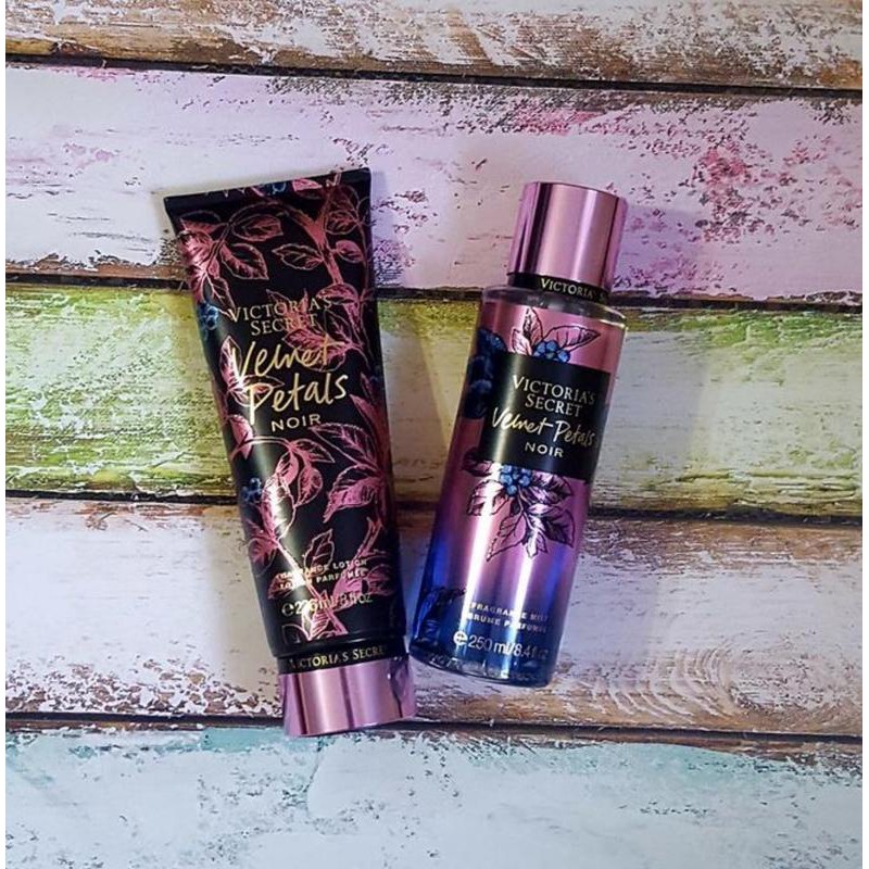 𝗕𝗢𝗗𝗬𝗠𝗜𝗦𝗧⚜️Mẫu thử xịt thơm Body Mist Victoria's Secret -  Velvet Petals Noir 250ml