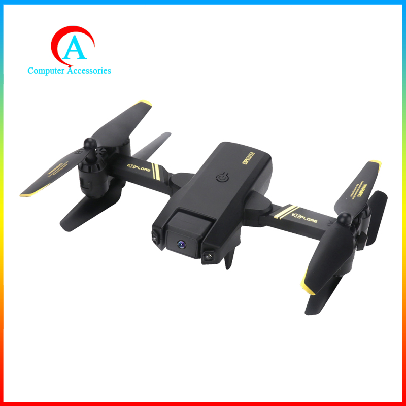 2021 New Ultralight Foldable RC Drone 4-Axis Gimbal HD Camera Quadcopter