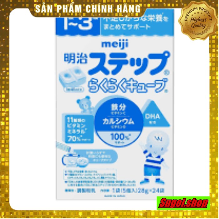 Sữa MEIJI 24 thanh 648g Nhật Bản [Date mới]