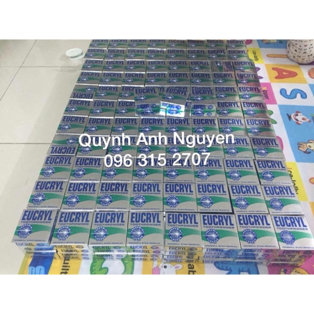 Bột trắng răng Eucryl