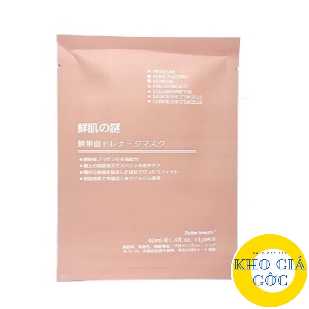 Mặt Nạ Tế Bào Gốc Nhau Thai Cuống Rốn Rwine Beauty