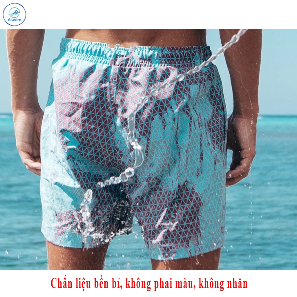 Quần bơi nam đổi màu, có thể đổi màu theo nhiệt độ, phong cách, năng động | BigBuy360 - bigbuy360.vn