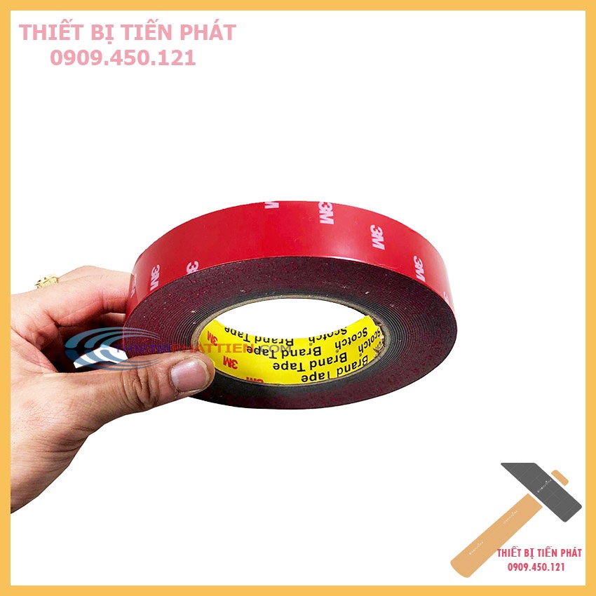 Keo 2 mặt siêu dính 3M 2f5 chịu lực, chịu nhiệt, chống nước cao cấp