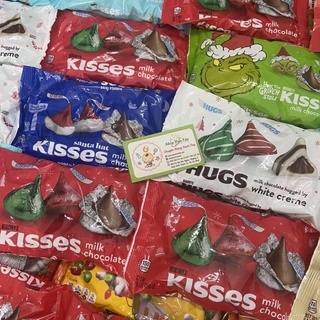 Socola Hershey Kisses Phiên Bản Giáng Sinh 283g - nhiều vị