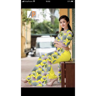Vải áo dài in hoa