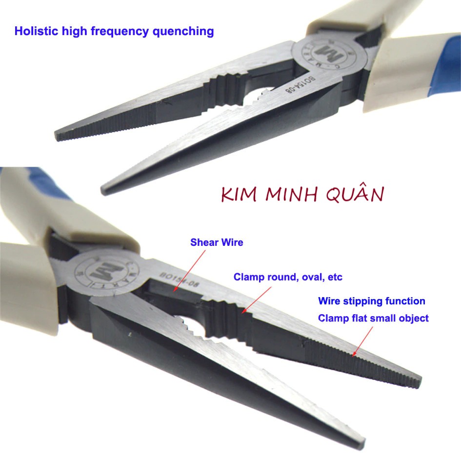 Kìm Nhọn Công Nghiệp 150mm, 200mm B0154 CMart