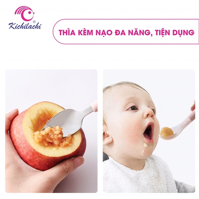 thìa nạo hoa quả cho bé