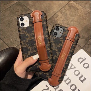 Ốp iphone Đai Nâu dành cho Iphone 11Pro Max / 12Pro Max