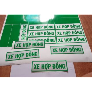 xe hợp đồng theo nghị định mới