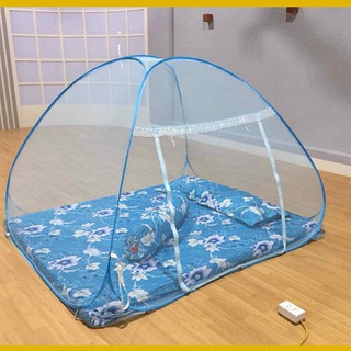 Mua Mùng chụp 1m2 1m4 1m6 1m8❤️FREESHIP❤️Mùng chụp tự bung Minh Long hàng cao cấp bao đổi trả nếu không hài lòng