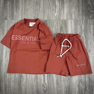Bộ short thể thao ESENTIAL dây bé trai bé gái