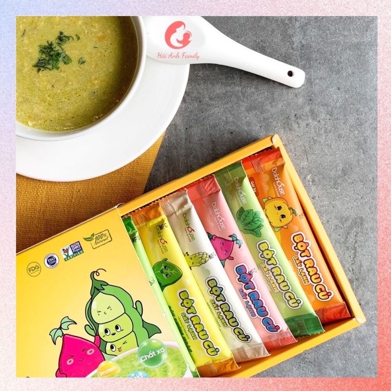 Bột rau củ nguyên chất sấy lạnh🍀dalahouse🍀an toàn dinh dưỡng hơn 10 loại rau nguyên chất dành cho mẹ và bé