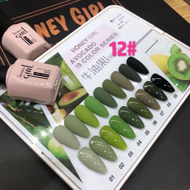 Set 9 màu sơn gel HONEY GIRL siêu phẩm ( HOT)