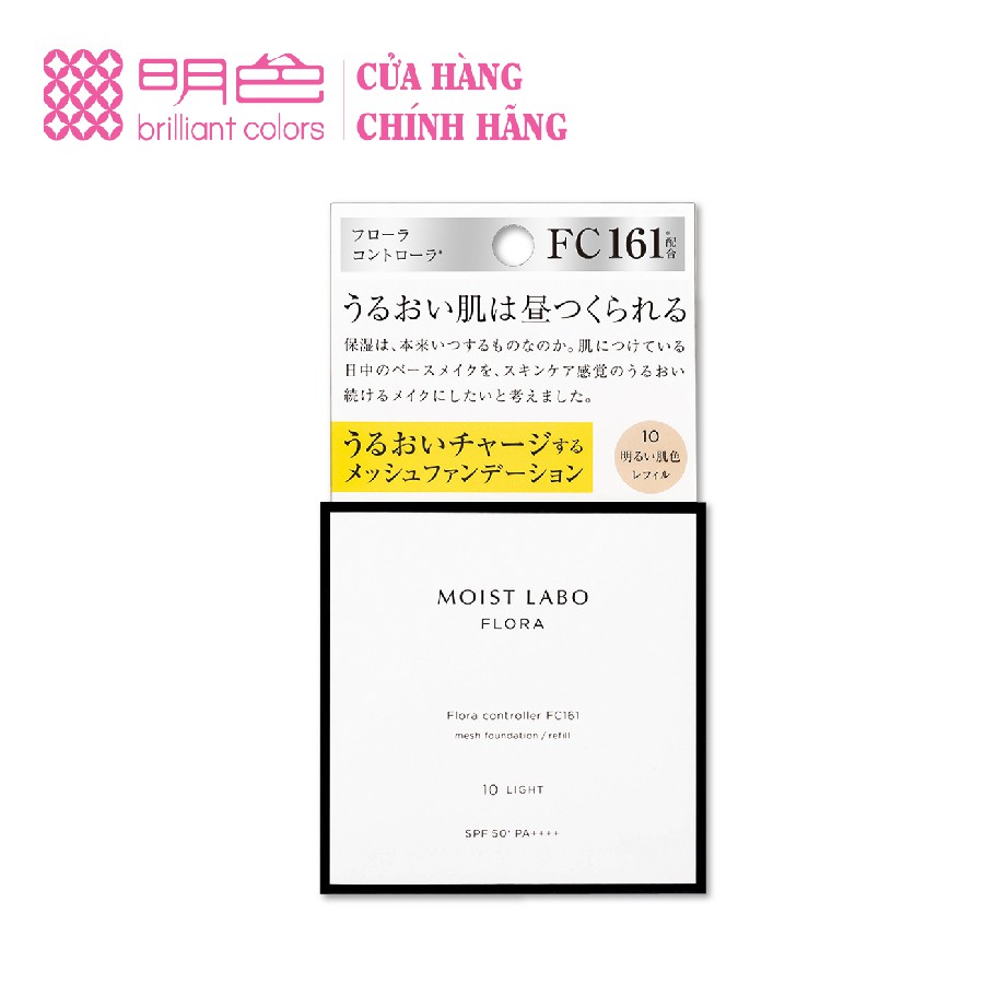 Lõi phấn nước Moist-labo flora mesh foundation Meishoku ( Màu sáng số 10) 12g