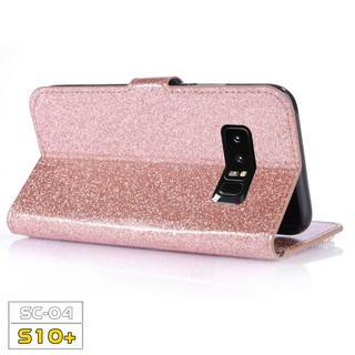 SAMSUNG S10plus - Ốp Bao Da Lấp Lánh dành cho SAMSUNG S10plus