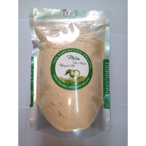 [Mã 267FMCGSALE giảm 8% đơn 500K] 500gr bột mầm đậu nành handmade giúp tăng vòng 1, đẹp da và cân bằng nội tiết tố nữ