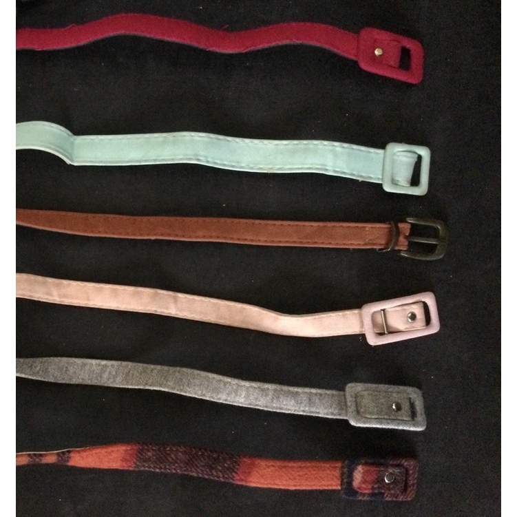 Thắt lưng bọc vải bản nhỏ